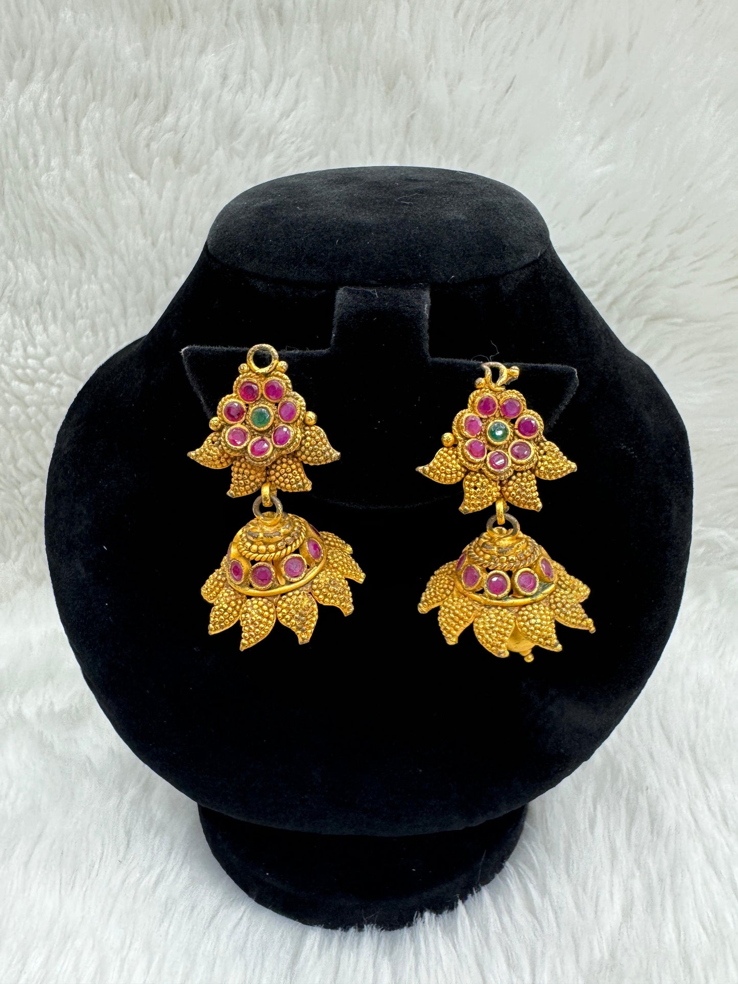 "Beautiful Gold-Plated With Matte Jimikki" Product code - 6161