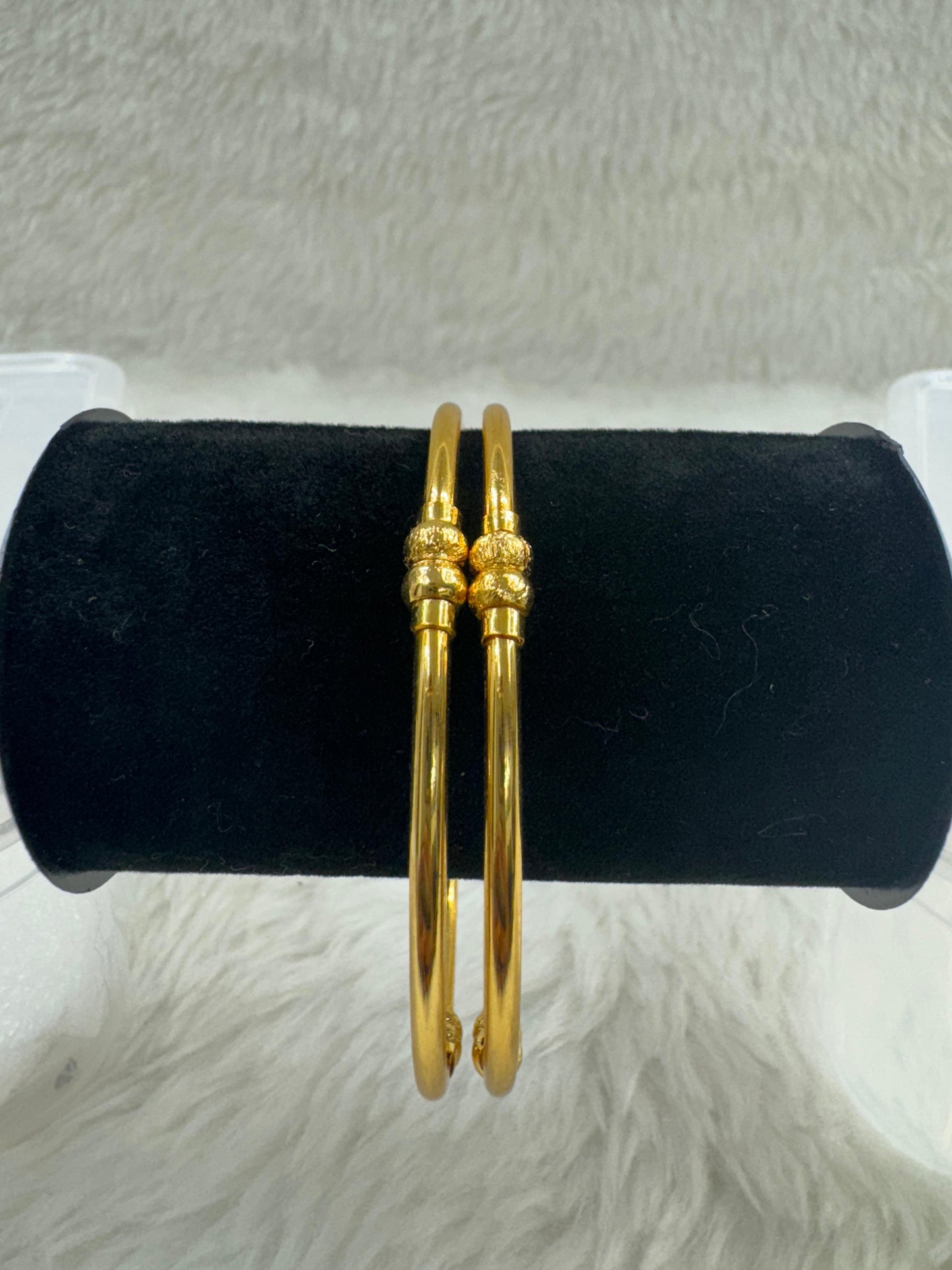 "Antique Gold-Plated Bangle Set" Product code - 6622