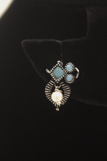 "Oxidised Jewellery Necklace &amp; Earring Set" Product code - 6193