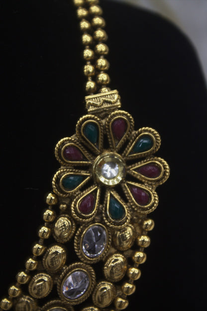 "Antique Gold-Plated Necklace" Product code - 6180