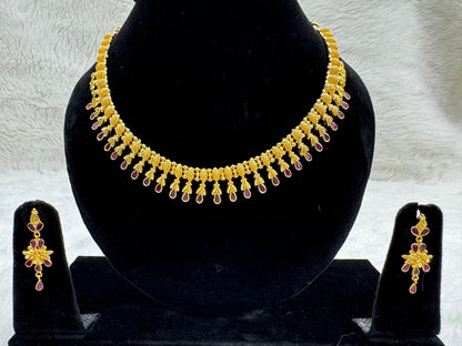 "Antique Gold-Plated Necklace" Product code - 6770