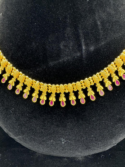 "Antique Gold-Plated Necklace" Product code - 6770