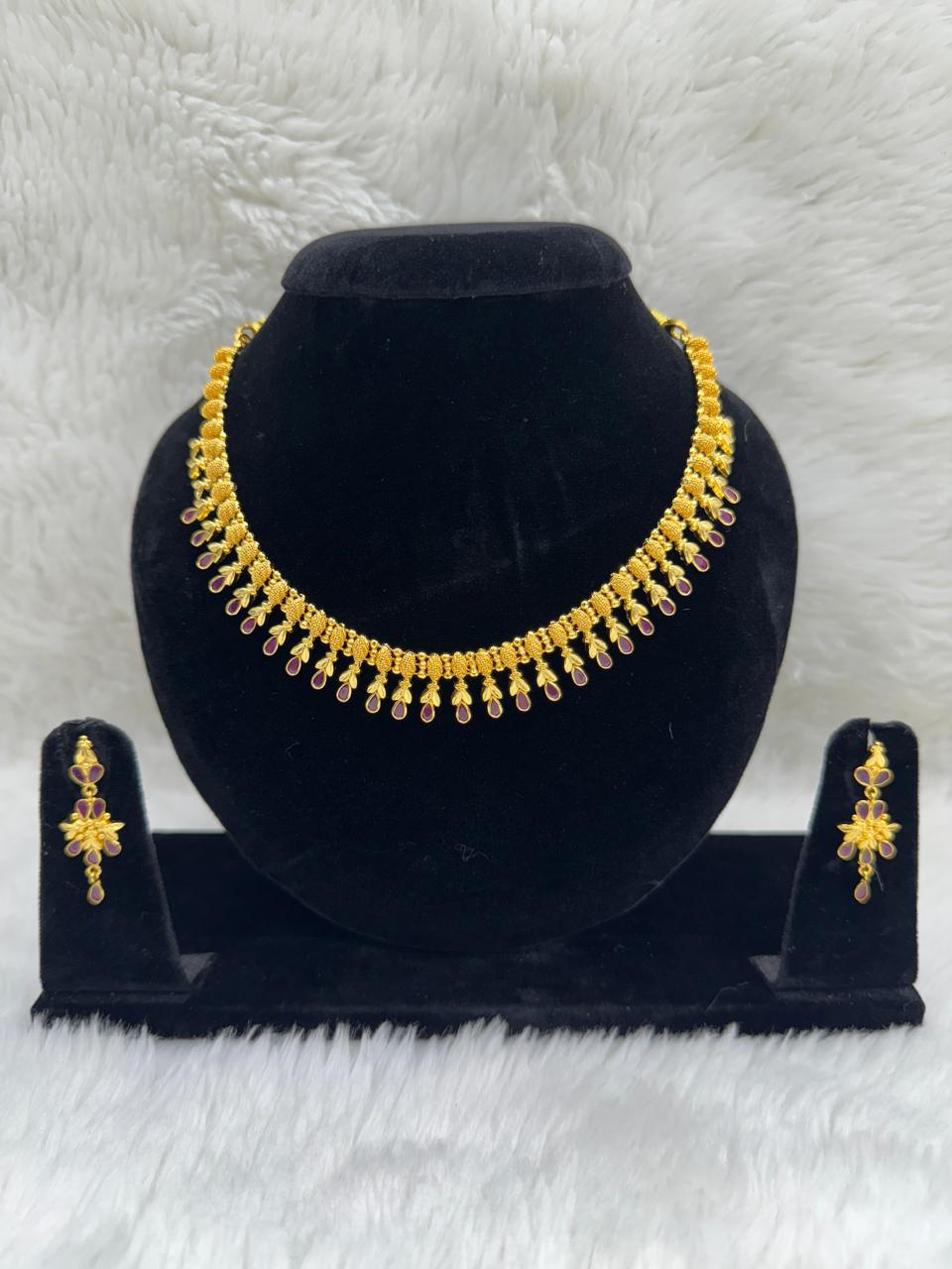 "Antique Gold-Plated Necklace" Product code - 6770