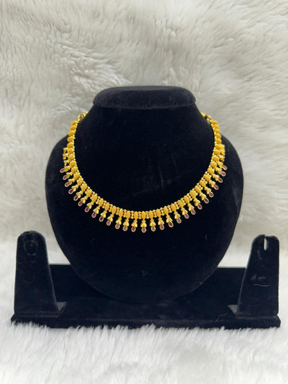"Antique Gold-Plated Necklace" Product code - 6770