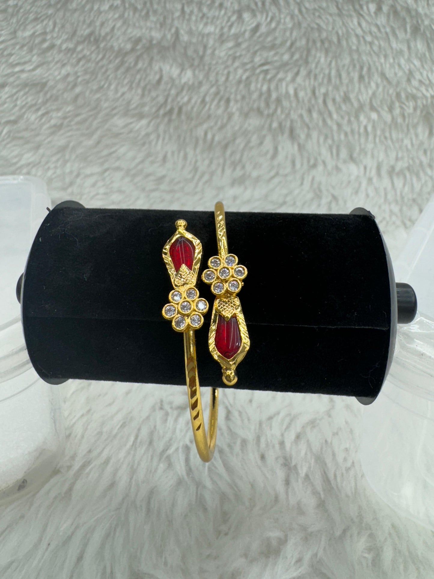 "Gold-Plated with Ruby Bracelet" Product code - 6451
