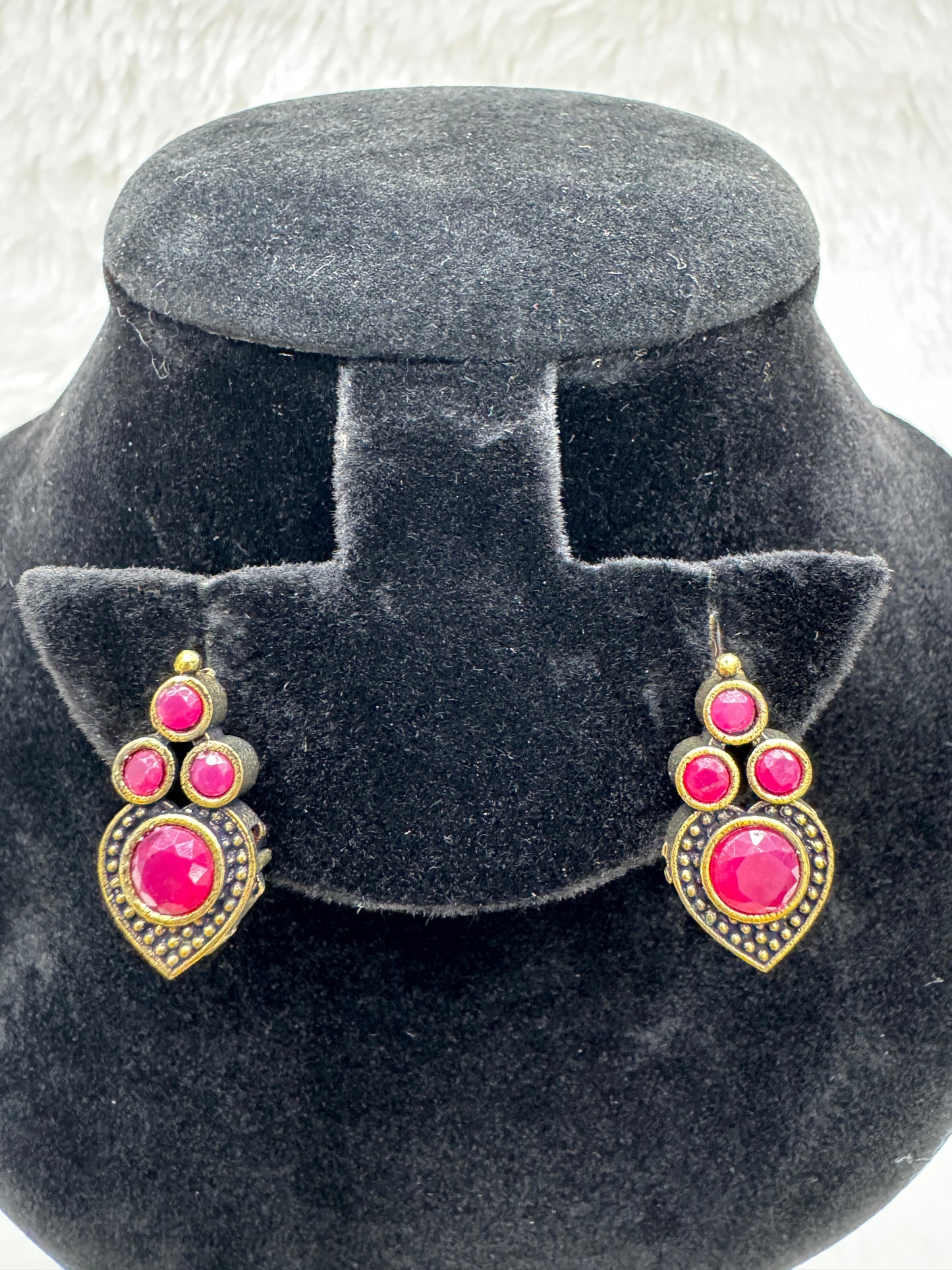 Ruby Royale Necklace Set - product code 6198