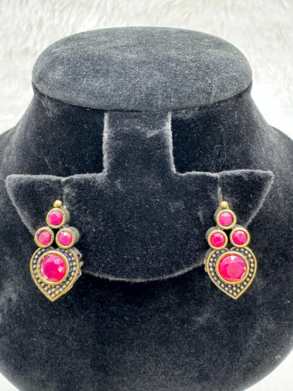 Ruby Royale Necklace Set - product code 6198
