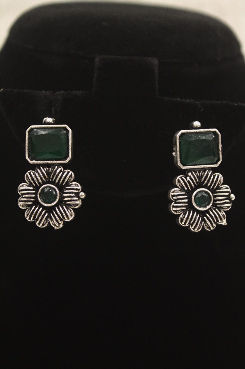 "Oxidised Jewellery Necklace &amp; Earring set" Product code - 6191