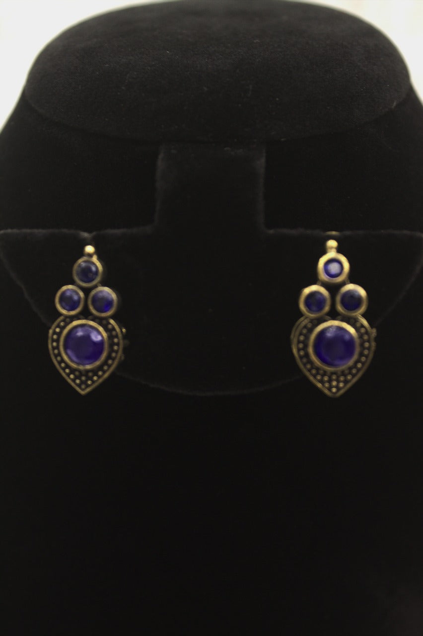 "Oxidised Jewellery Necklace & Earring Set" Product code - 6197