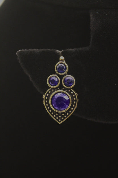 "Oxidised Jewellery Necklace & Earring Set" Product code - 6197