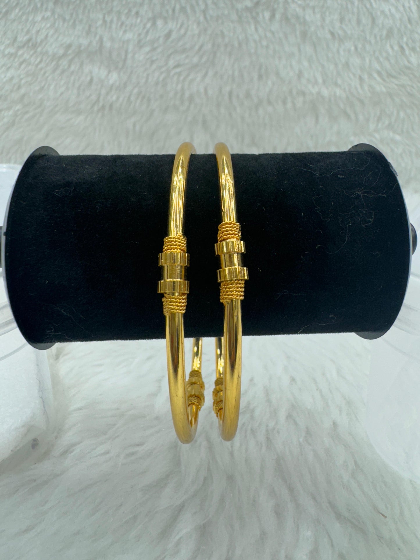 "Antique Gold-Plated Bangle Set " Product code - 6629