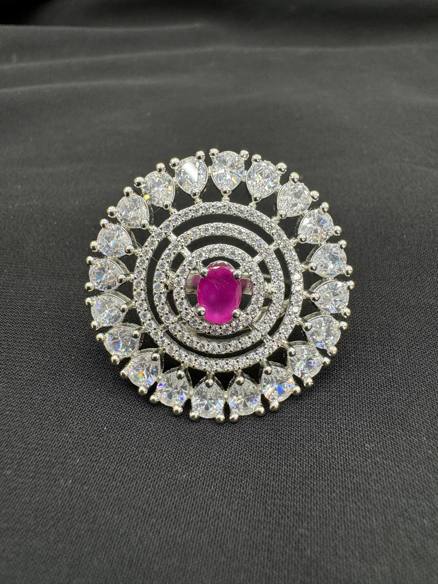 "Premium AD Stone Rings Collection" Product code - 6092