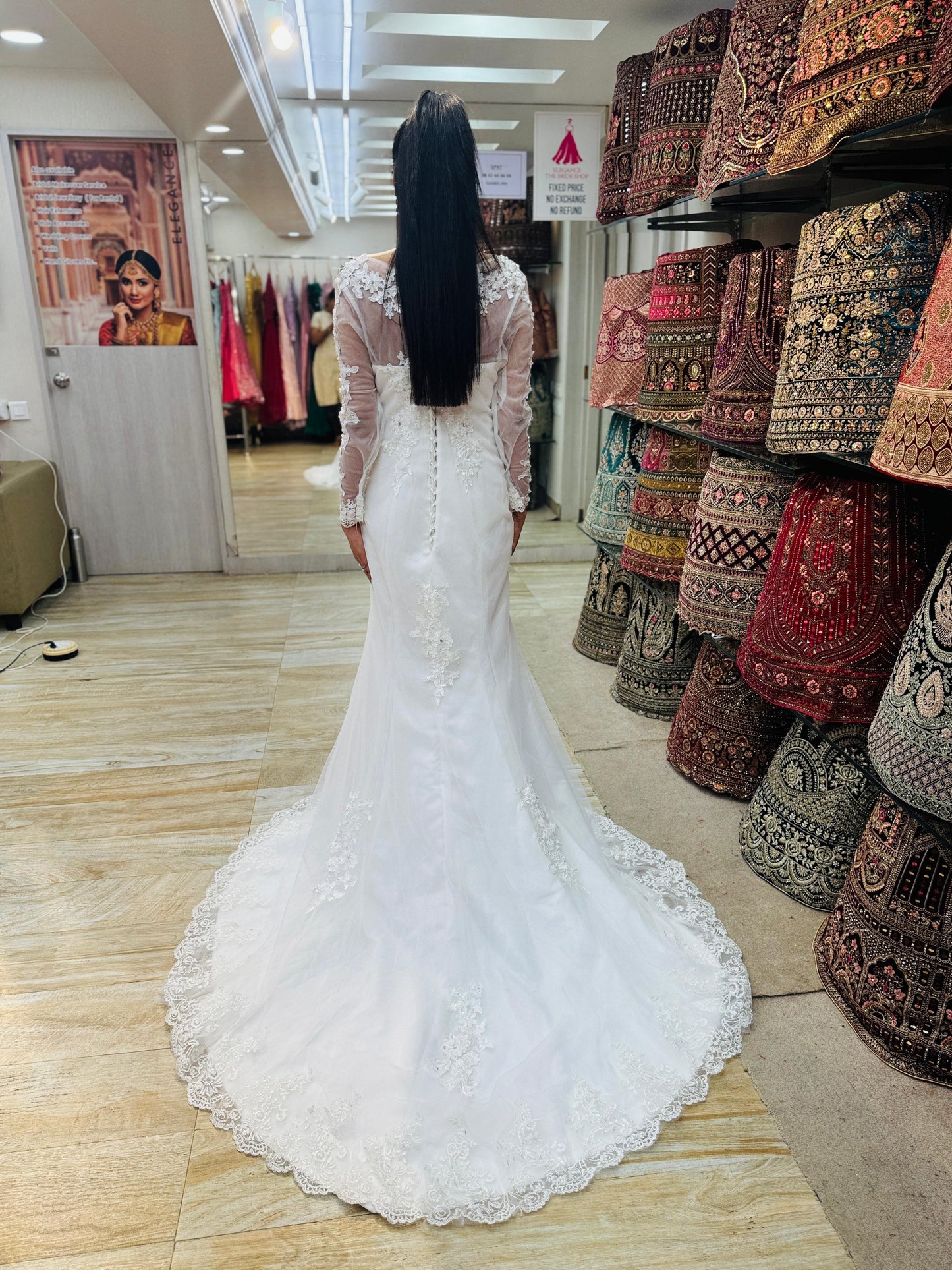 mermaid wedding dress 2014 