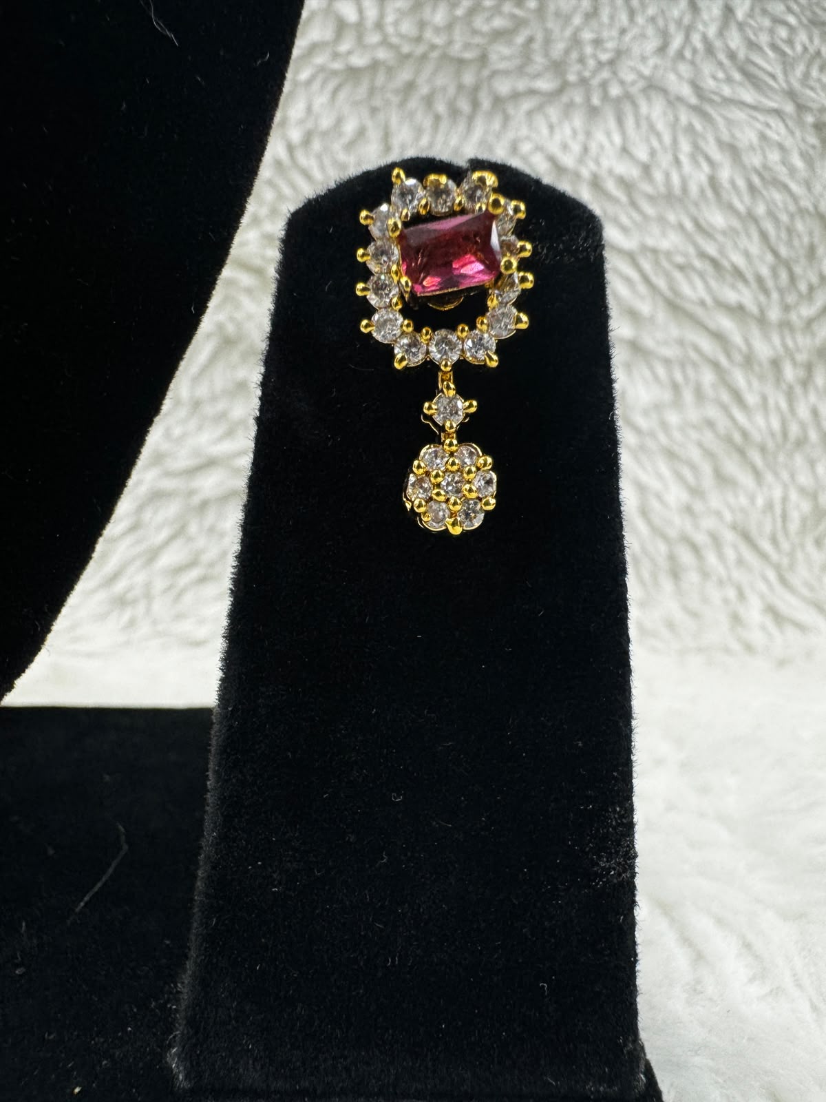 Elegant stone Necklace Set Lightweight Bridal wear and -9450
