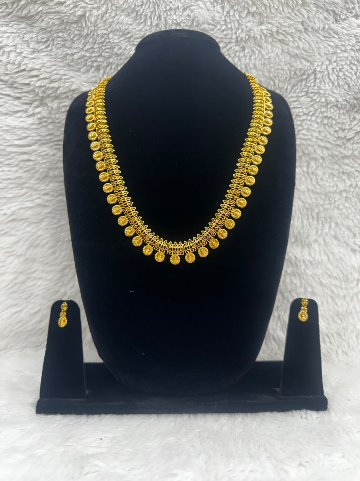 Antique Gold Coin - Style Desiner Necklace-7480
