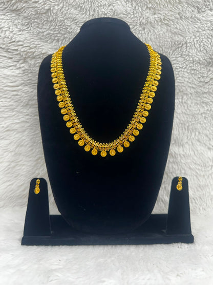 Antique Gold Coin - Style Desiner Necklace-7480