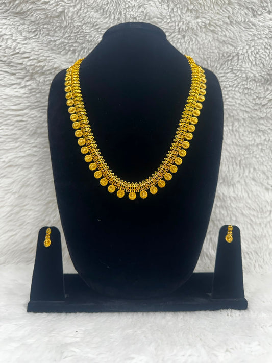 Antique Gold Coin - Style Desiner Necklace-7480