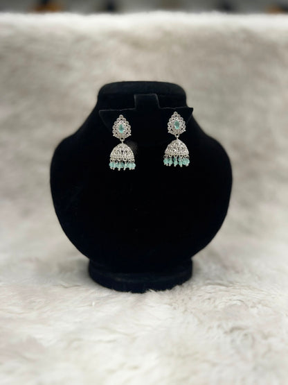 ElegantDiamond style Jhumka set - 7241