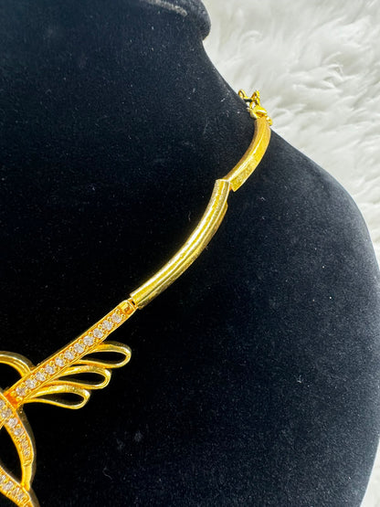 Elegant Diamond style Necklace-7016