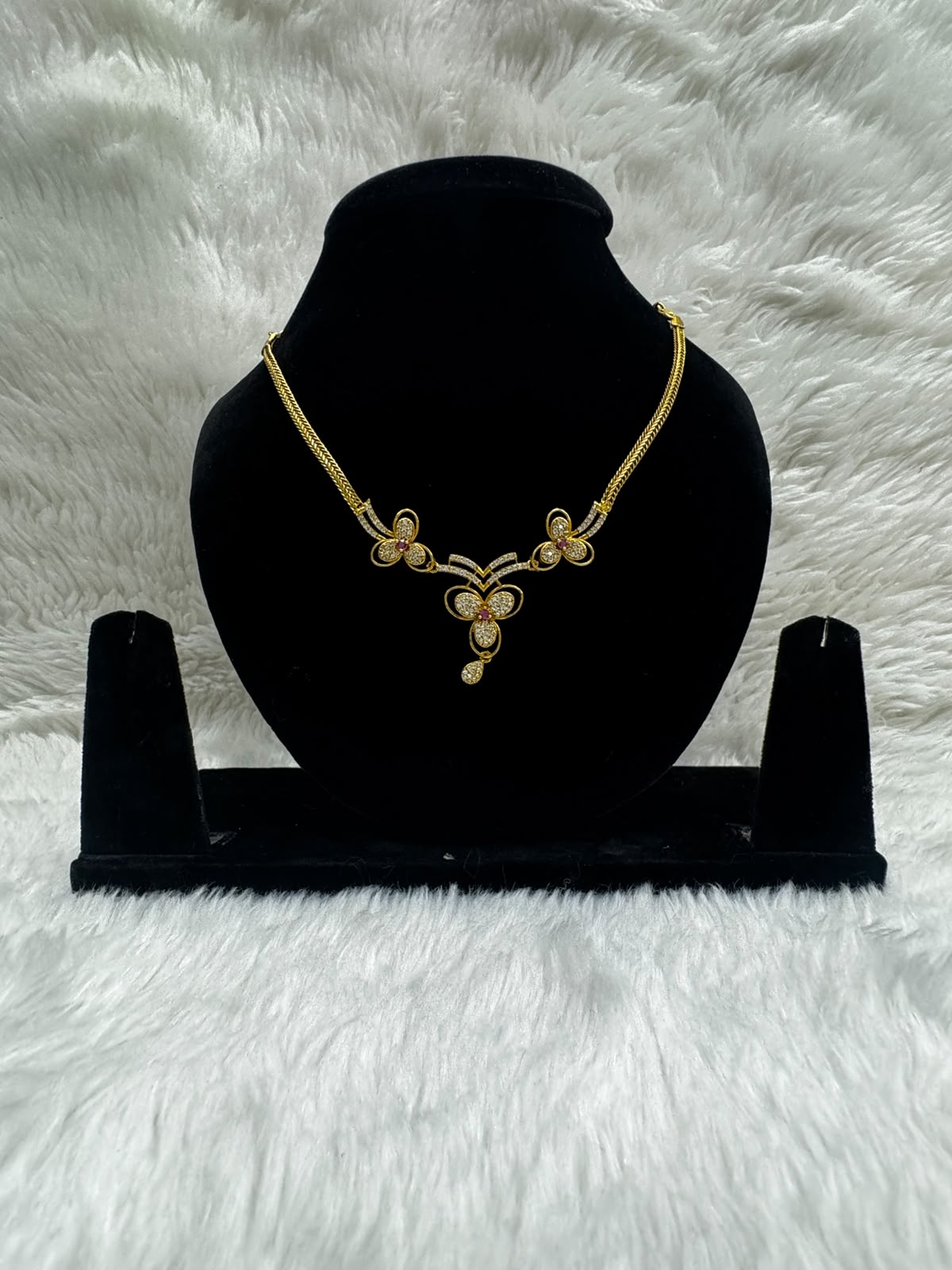 Elegant Diamond style  Neckset -7291