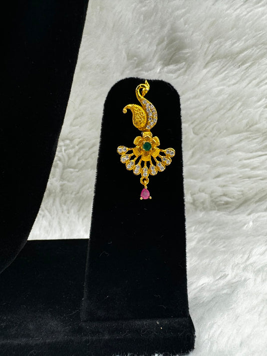 Elegant Golden Haaram -7002